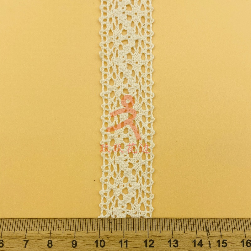 Factory direct sales of hollow symmetrical small wave cotton thread lace round edge machine, cotton edge clothing and home DIY accessories pic 8