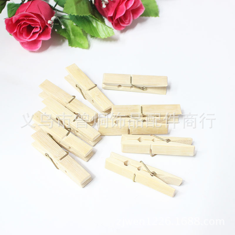 One-yuan bamboo tongs for drying clothes, bamboo tongs, cost-effective clothes tongs, 10 bamboo tongs pic 7