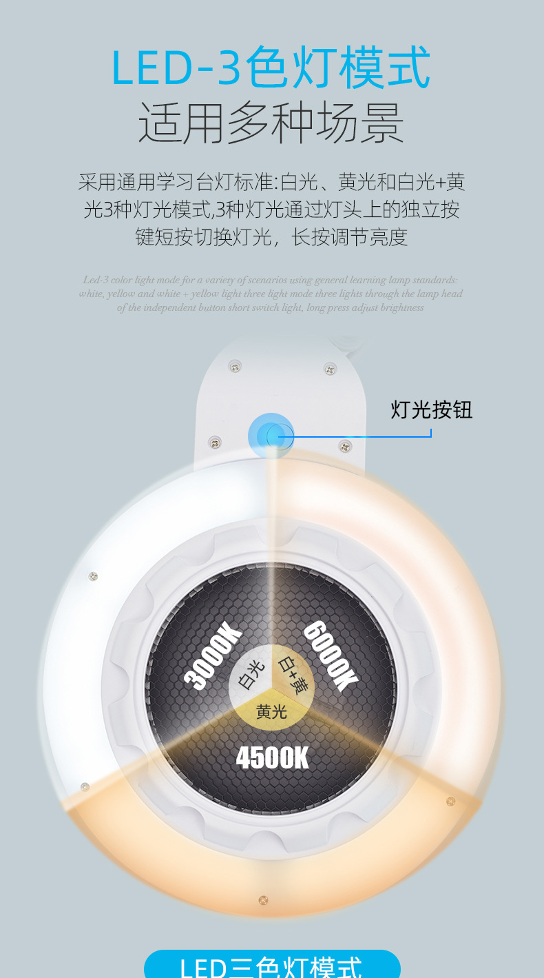 新款SHINENAIL高端美甲吸尘器照明顶吸吸力强4BLANC德国风机详情10