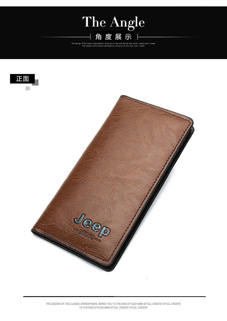 赠品长款 男士钱包长款包时尚商务男手拿包休闲牛皮手包详情55