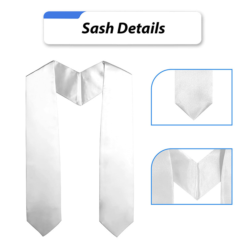 南非毕业肩带套装热升华学士服泛非洲毕业披肩CLASS OF绶带定 制详情11