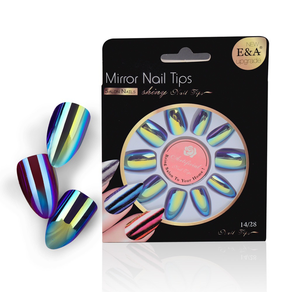 Wholesale nail polish plates, Nails metal irider wearable nail polish mirror plate discount promotion, fake beauty nail polish plates exclusively for export pic 12