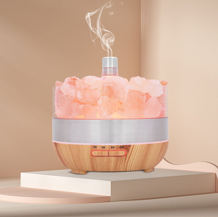 Salt stone essential oil diffuser, small electrical appliance, desktop indoor automatic spray humidification diffuser, hotel cross-border wholesale pic 8
