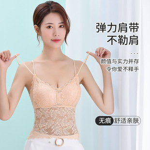 1806固定杯美背吊带背心内搭外穿无钢圈打底无缝抹胸内衣一体式女详情15