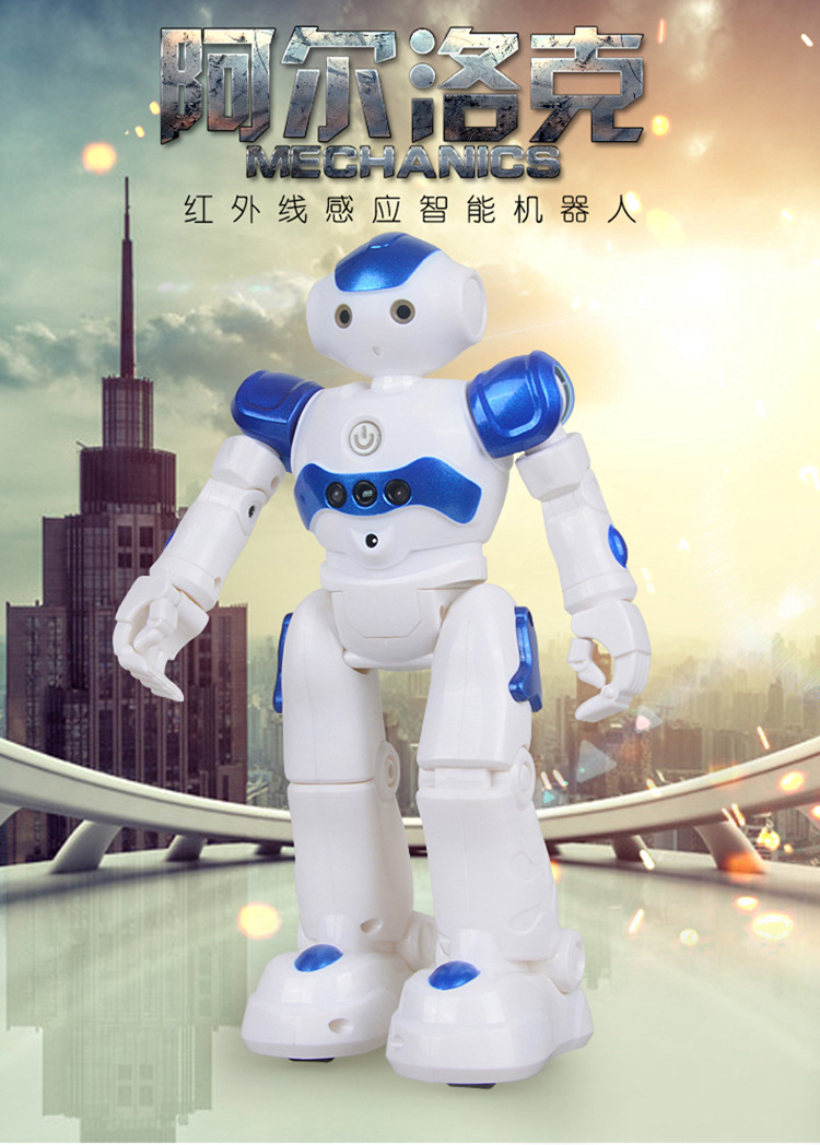 Cross-border bestsellers: 917 remote control robot, Locke intelligent robot, gesture-sensing foreign trade music robot, Huaixing jqr pic 1