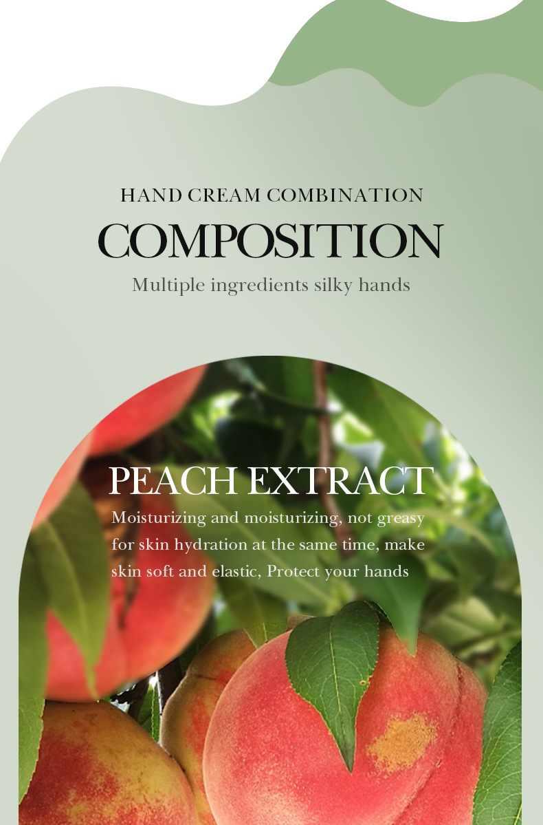 All-english fruit Hand Cream 75g SADOER Avocado Moisturizing Coconut Moisturizing Cross-border Foreign Trade pic 12