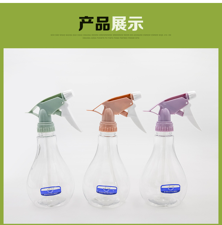Direct sales from the manufacturer of plastic transparent sprayers, transparent bottles and jugs, and horticultural irrigation tools pic 6
