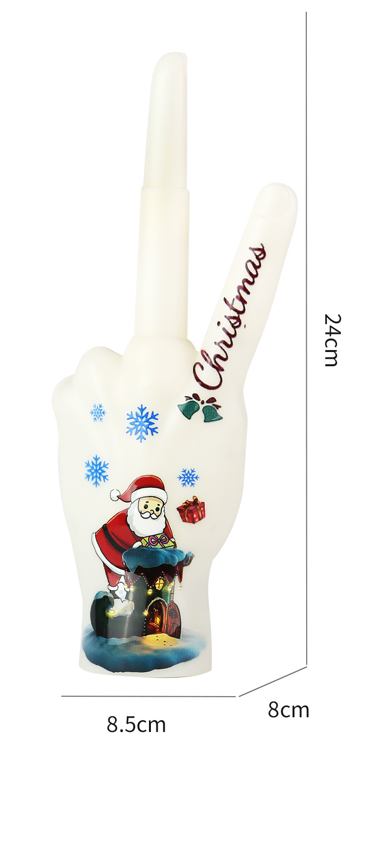 跨境儿童玩具圣诞手指趣味解压伸缩圣诞节搞怪创意玩具万圣节礼物详情17