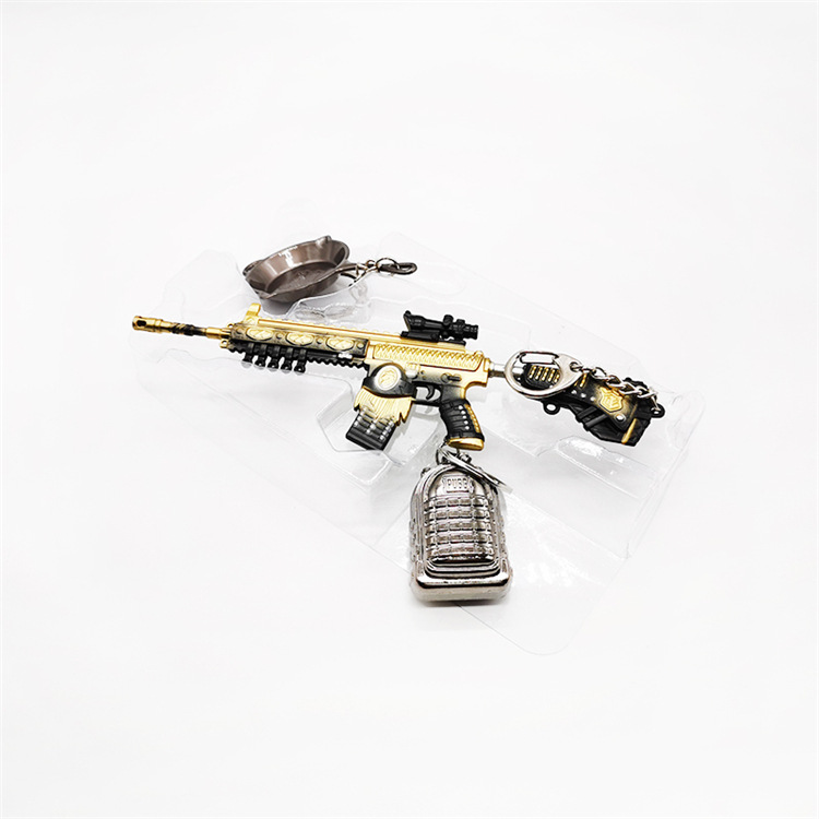 17CM锌合金电镀组合枪挂饰 可定制金属工艺摆件款式多样厂家直发详情14