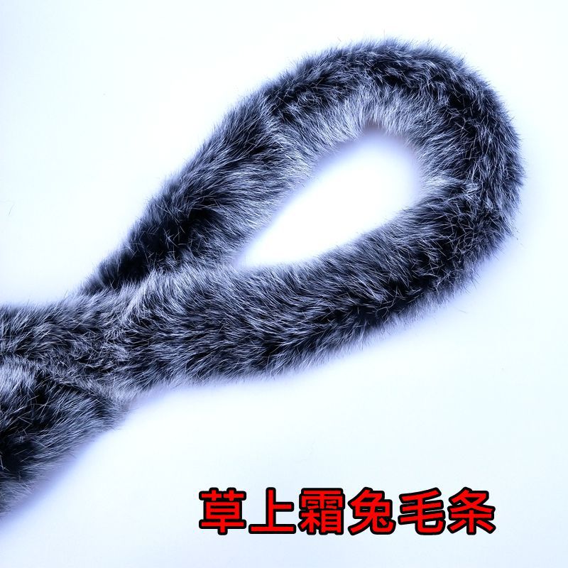 Wholesale of rabbit fur, wool strips, wool edge strips, sandwich strips, lace, winter fur, wool edge Hanfu, capes and other fur clothing accessories pic 25