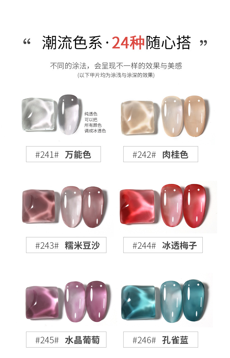 2022 New Style of Barbie Long-lasting Phototherapy Nail Polish Glue Set Manufacturer, Nail Polish glue, Special wholesale for nail salons pic 22