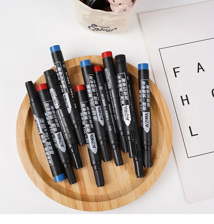 701加浓型油性大头记号笔不掉色不可擦大容量油性笔厂家直销批发详情1