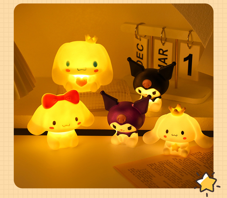 六一儿童节热销 网红同款卡通人物发光玩具 小夜灯卧室摆件 床头灯批发 玩具礼物详情12