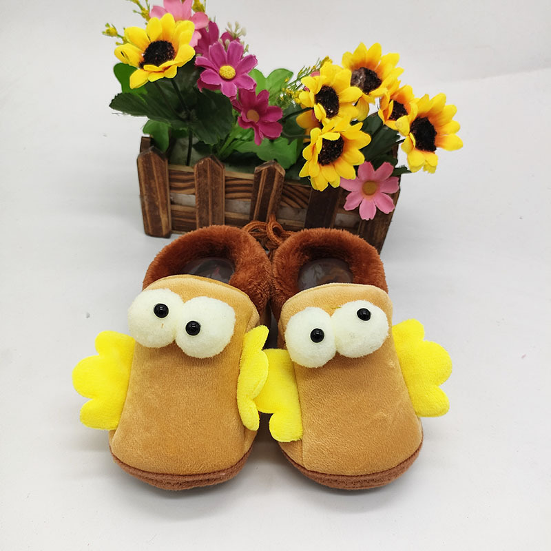 Cotton shoes for infants and toddlers aged 0-1 year old, soft soles, anti-slip and non-falling shoes for boys and girls aged 6-8 to 10 months before they start walking pic 2