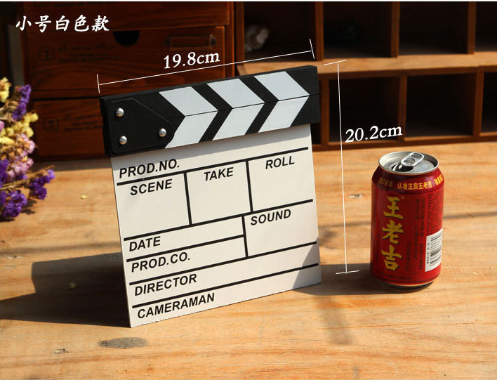 zakka creative wooden production board, director board, movie board, and wooden shooting props and ornaments pic 26