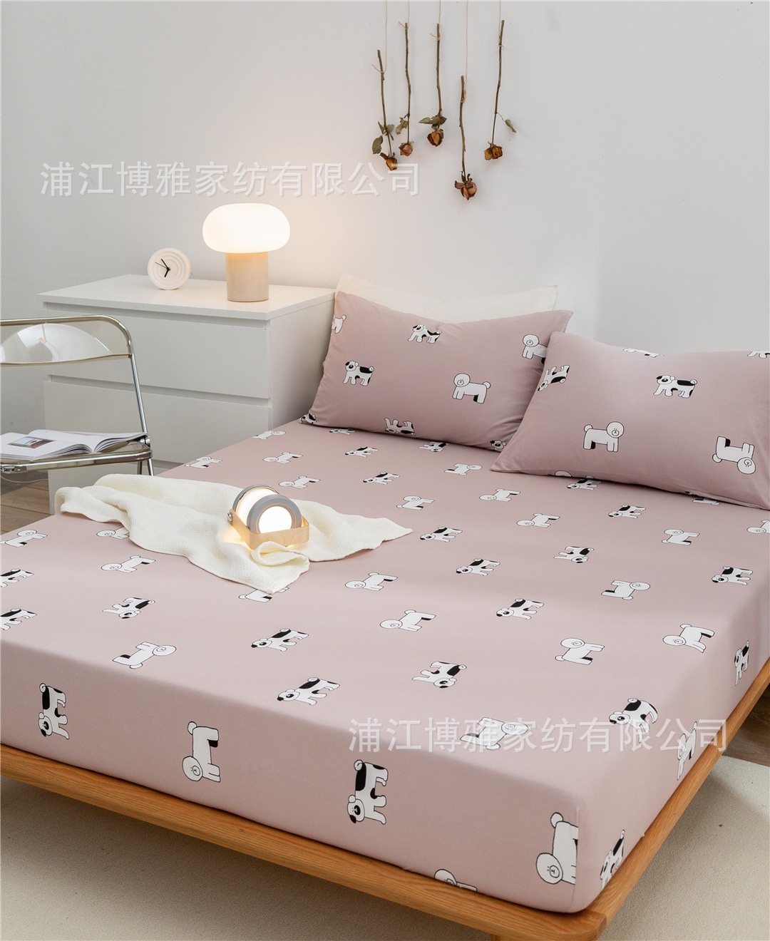 The manufacturer supplies wholesale summer bed sheets, bed covers, single pieces, mattress protection covers, three-piece sets, and washable covers pic 7
