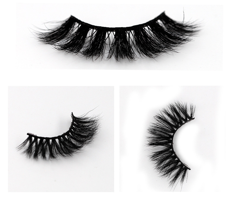 3D mink false eyelashes, multi-layered and thick crossed eyelashes shanilak pic 18