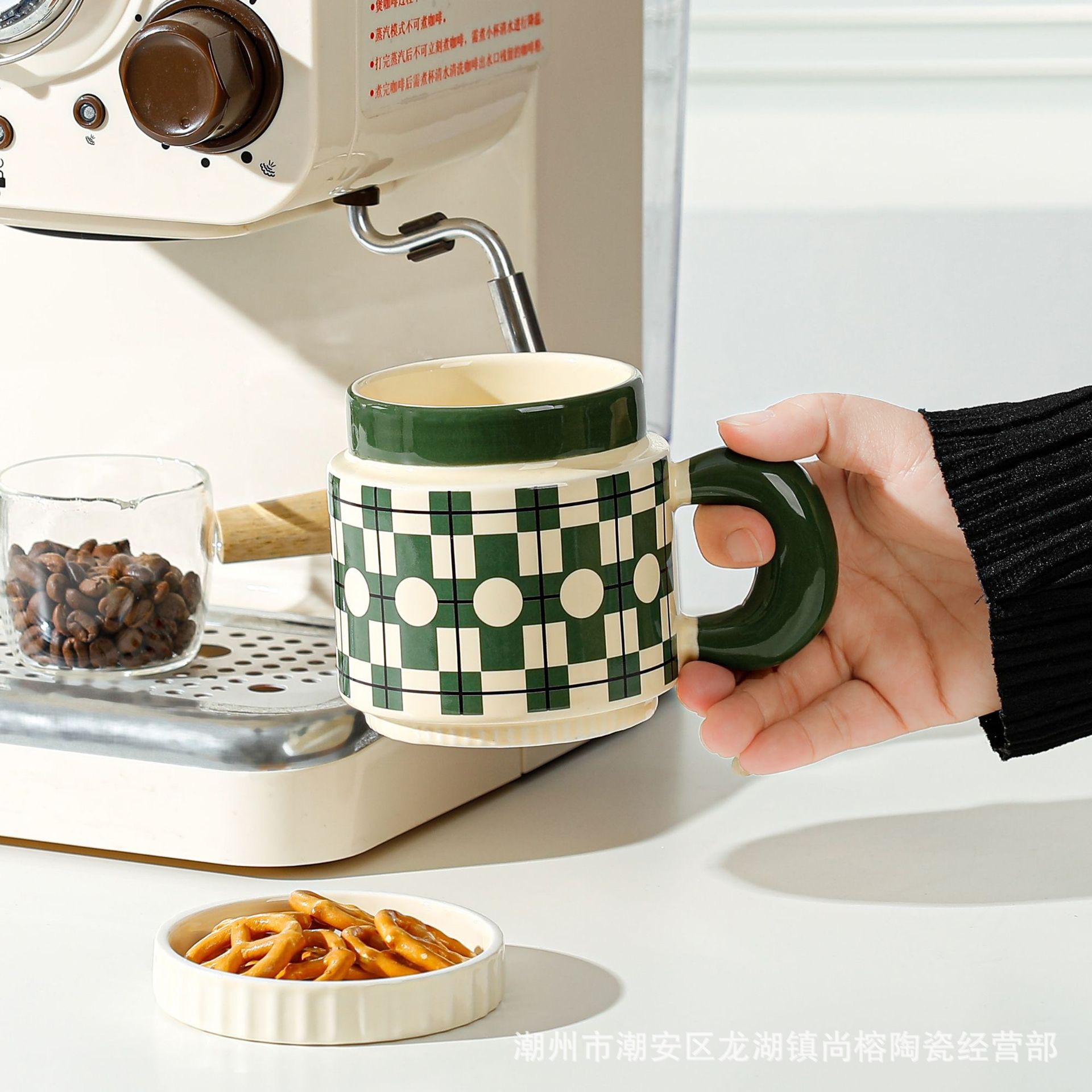 Creative flower ceramic cups, niche high-end coffee cups, light luxury mugs, water cups with high appearance standards, camellia cups as gifts pic 15