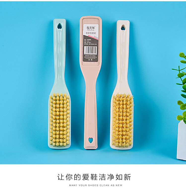 Shoe brush, household soft-bristled brush, laundry brush, shoe brush magic tool, multi-functional shoe cleaning special, non-damaging shoe cleaning brush pic 6