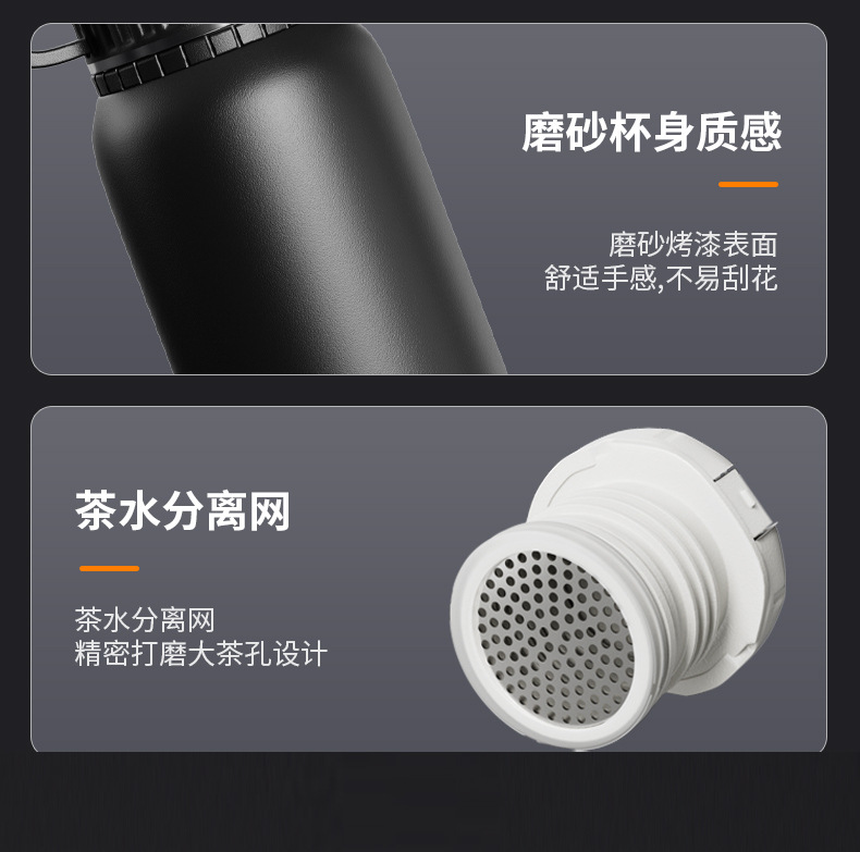 316不锈钢真空保温杯男女外出便携大容量水杯上学办公泡茶保温杯详情15