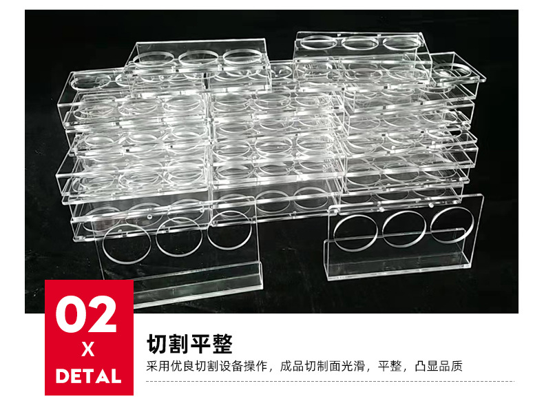 diy transparent acrylic sheet products, custom-made laser-engraved creative organic glass display boxes, photo frames and display stands pic 10