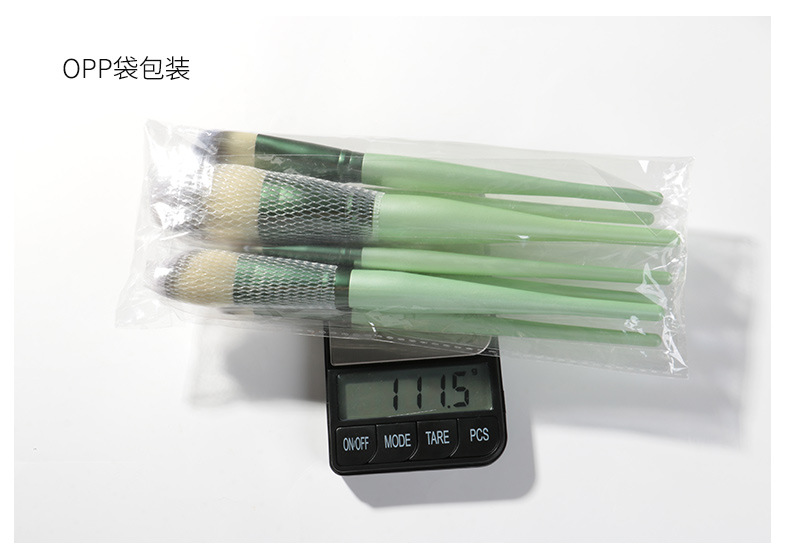 Matte pink 8-piece makeup brush set, loose powder blush brush, storage beauty tools, complete set of soft-bristled makeup brushes pic 24