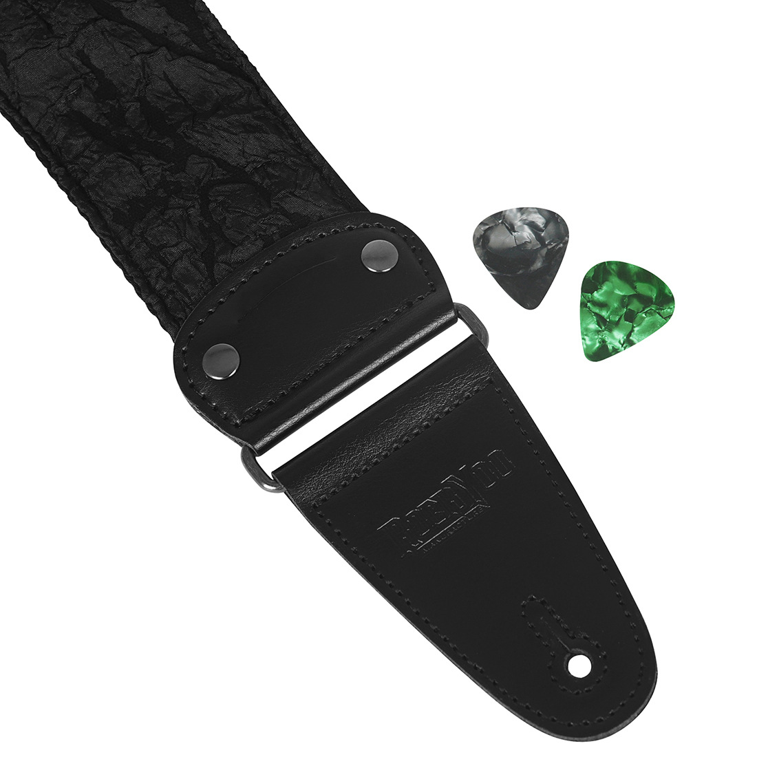 Wholesale electric acoustic guitar straps, widened three-dimensional embossed printed crossbody shoulder straps, adjustable length electric bass straps pic 20