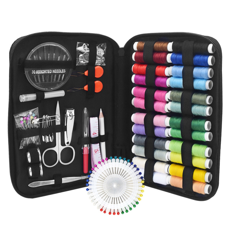 Factory wholesale Amazon sewing kits, sewing sets, home sewing combination sets of 90 pieces, 97 pieces and 98 pieces pic 33