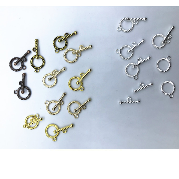 DIY alloy retro OT buckle necklace bracelet connection buckle accessories factory direct sales in multiple colors available pic 6