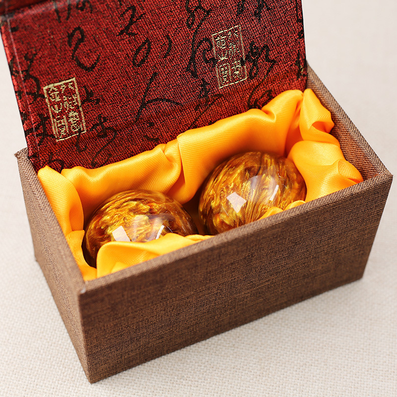 Wholesale of hand-held item boxes, cultural and recreational walnut boxes, health balls, fitness balls, packaging boxes and gift boxes from manufacturers pic 4