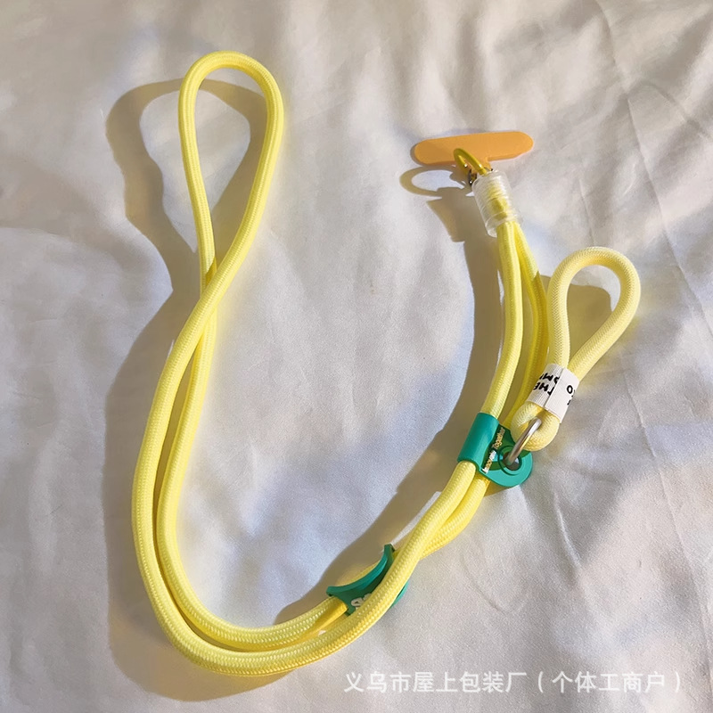 整套精致编织手机卡套挂绳 斜挎可背彩色车绳子 带子挂链挂件防丢详情13