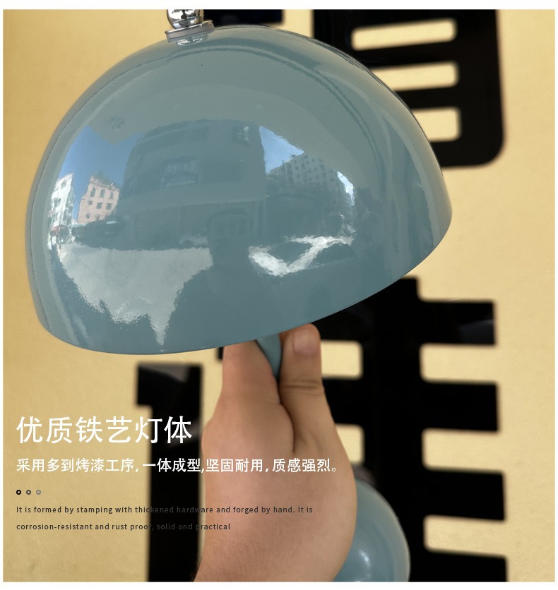 跨境热销装饰台灯 源头工厂现货现发USB充电触摸卧室蘑菇花苞台灯详情12