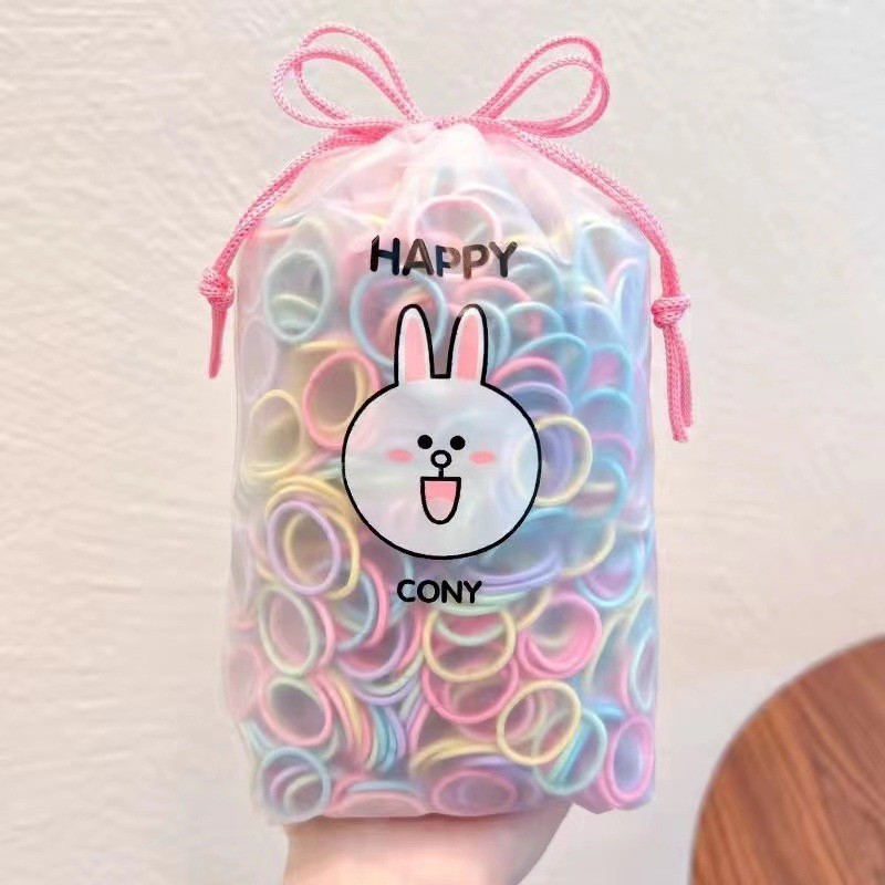 宝宝不伤发皮筋儿童小号橡皮筋可爱女童扎啾啾发圈幼儿扎头皮套夏详情26