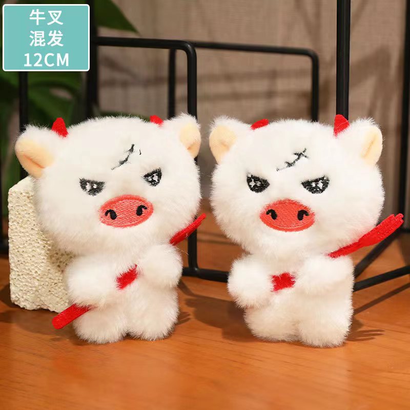 跨境热卖迷你小玩具毛绒挂件卡通动物婚庆抛洒公仔抓机娃娃批发详情9