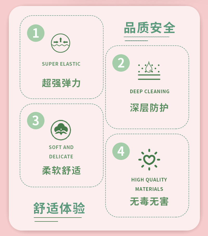 亚马逊爆款平角硅胶泳裤经期防漏安全裤三角硅胶内裤高弹力游泳裤详情18