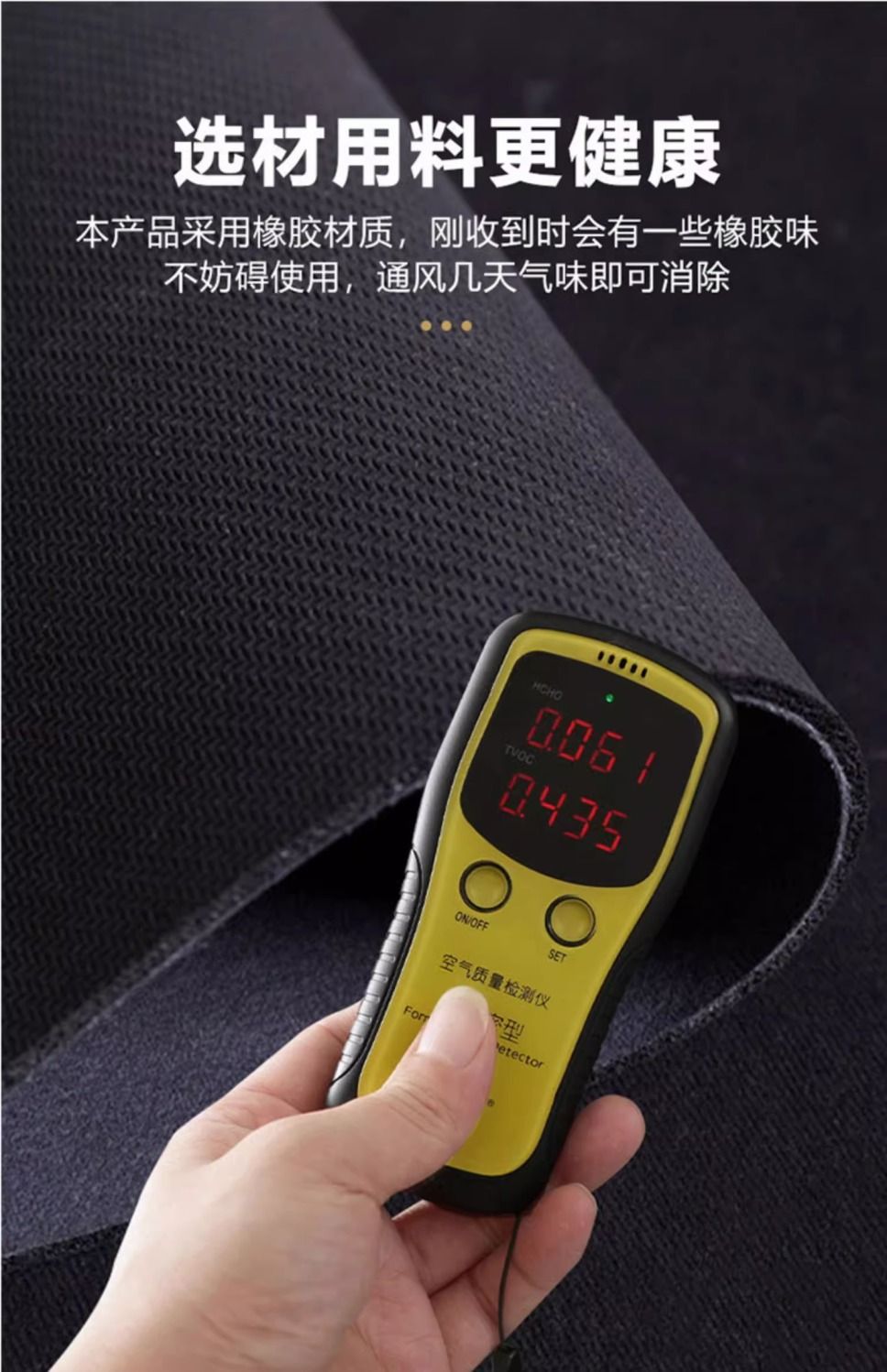 硅藻泥厨房沥水垫清新格子吧台吸水吸油防滑垫桌面速干耐高温餐垫详情7