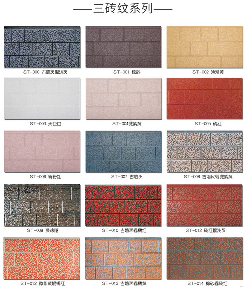Metal decorative panel exterior wall insulation and decoration integrated panel, light steel villa guard booth, polyurethane sandwich panel factory direct sales pic 5