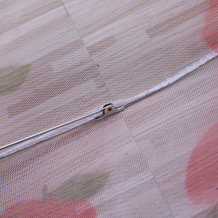 Meal cover, lace folding table cover, dust-proof and fly-proof food cover, kitchen small tools, printed fabric vegetable cover pic 22