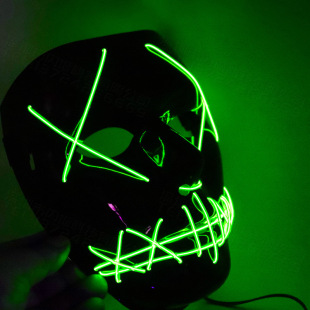 Illuminated Glasses, LED rice nails, voice-controlled bar party gifts, music night club atmosphere supplies, Neon Glasses pic 6