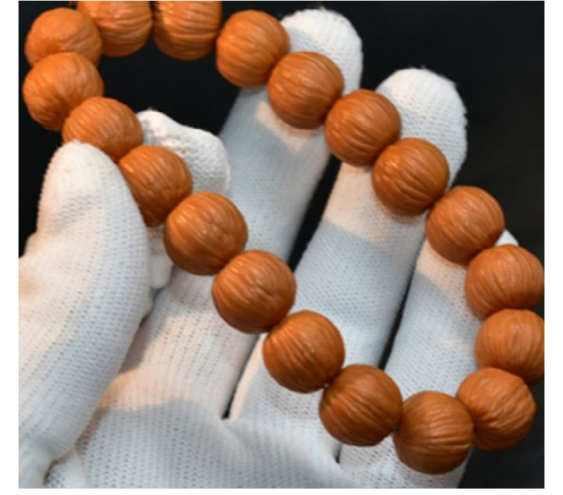 Natural small walnut pumpkin 11mm monkey head bracelet, single-circle Buddhist prayer beads bracelet for men and women, simple Chinese style pic 39