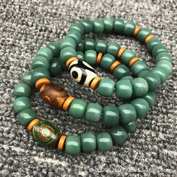 Hainan Mini Star and Moon Bodhi Bead Bead Bracelet 3*5 dry-ground high-density multi-circle Bodhi seed cultural Play bracelet accessory pic 3