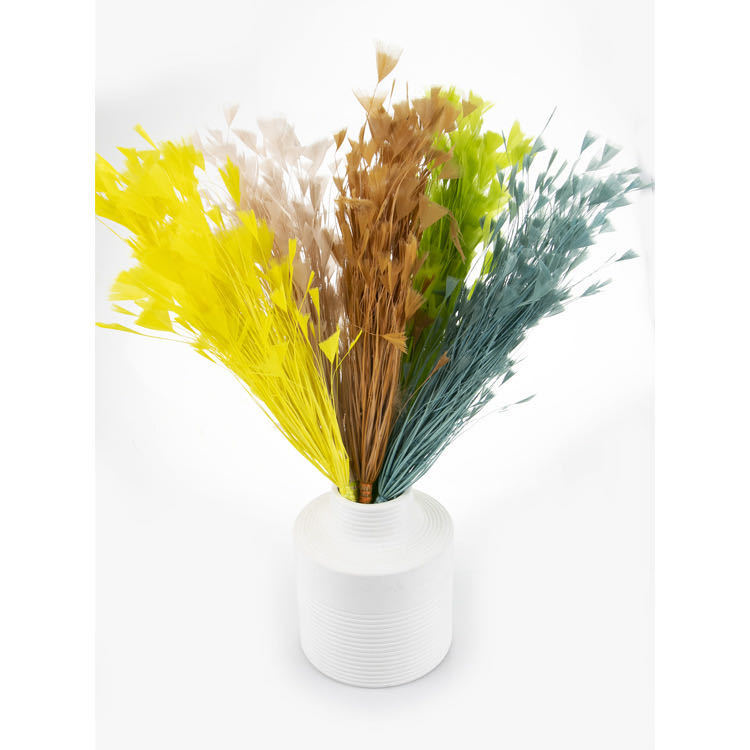 Factory clearance sale of feather wire flower diy clothing, props, hats, accessories, 30cm colorful feather corsages pic 33