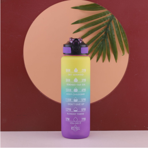 Large-capacity gradient portable sports cup pic 3