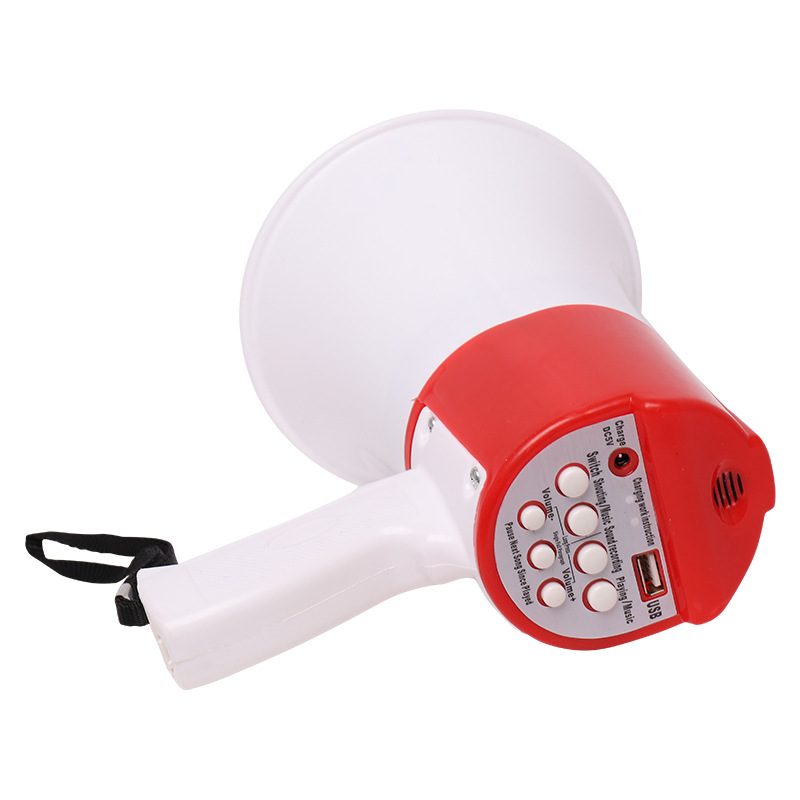 Outdoor street vending loudspeaker, portable charging, high-power handheld loudspeaker, USB/recording for 240 seconds pic 26