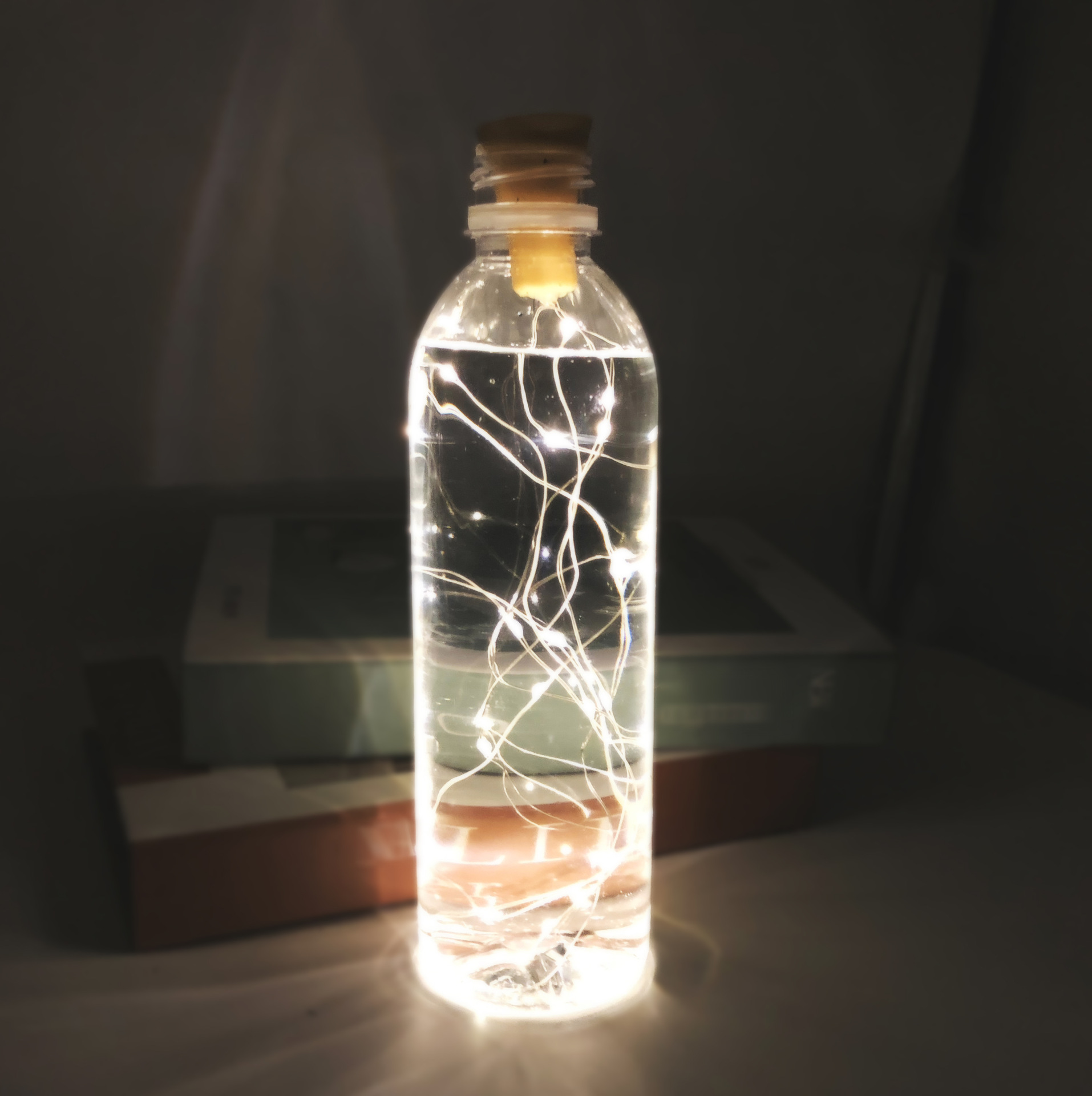 New solar bottle stopper light string with 10 or 20 lights, waterproof Christmas led copper wire light, wine bottle stopper decorative light string pic 6