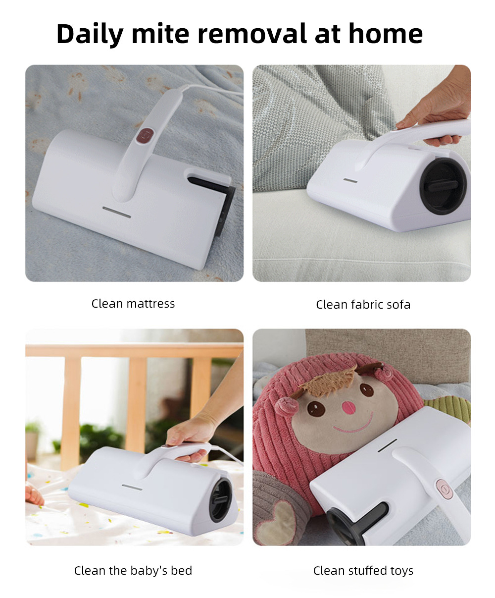 Bed dust mite remover, household professional mattress vacuum cleaner, mattress cleaning machine with ultraviolet lamp pic 11