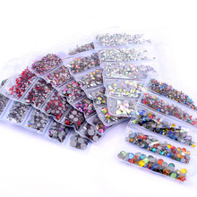 DMC烫钻 热熔胶底贴钻 玻璃平底钻 diy美甲手机壳 饰品配件圆钻详情15