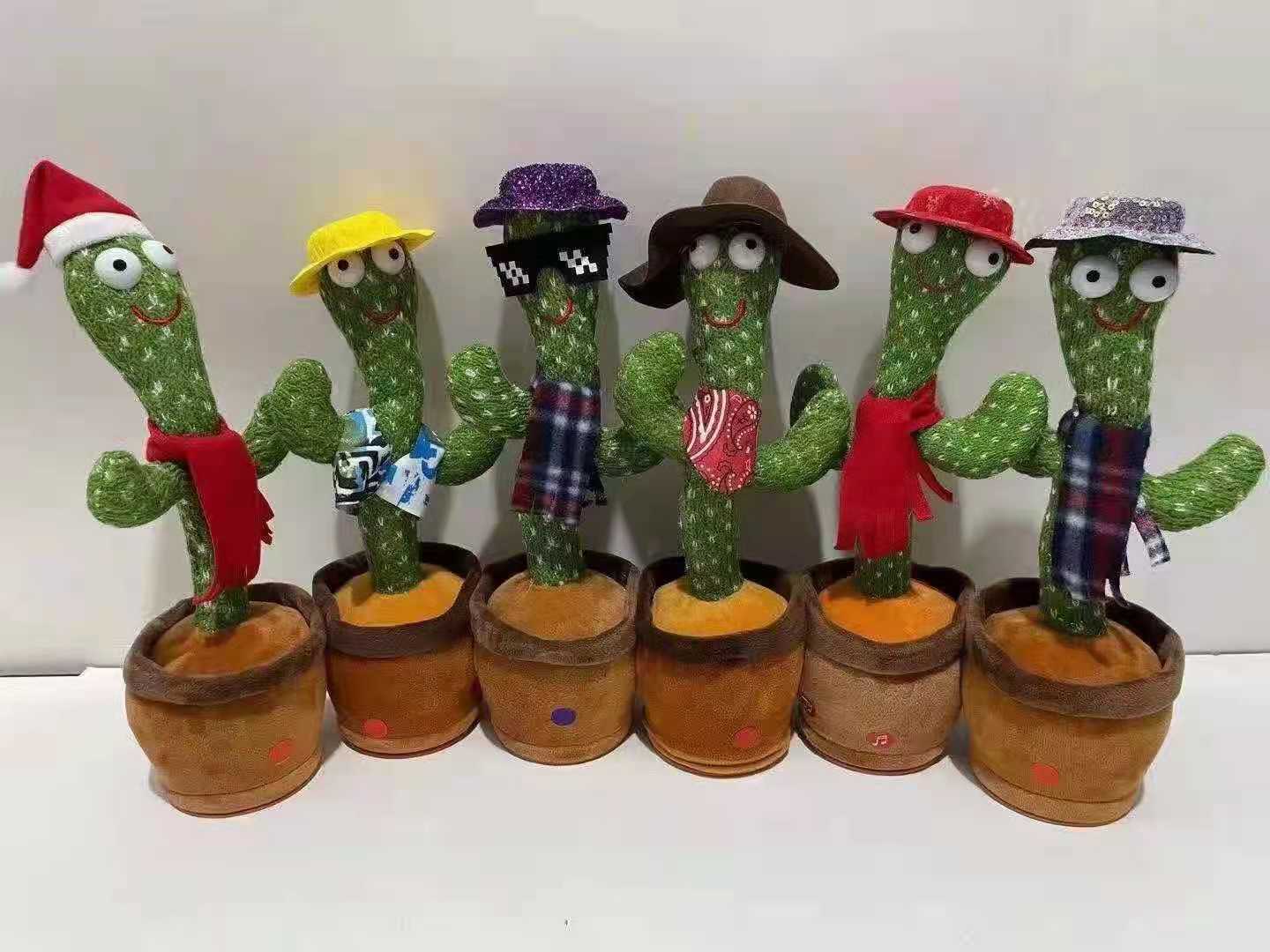 Temblando de bailar con la red del rojo cactus deformar deformar cactus a moverse a cantar bailar cactus juguetes pic 6