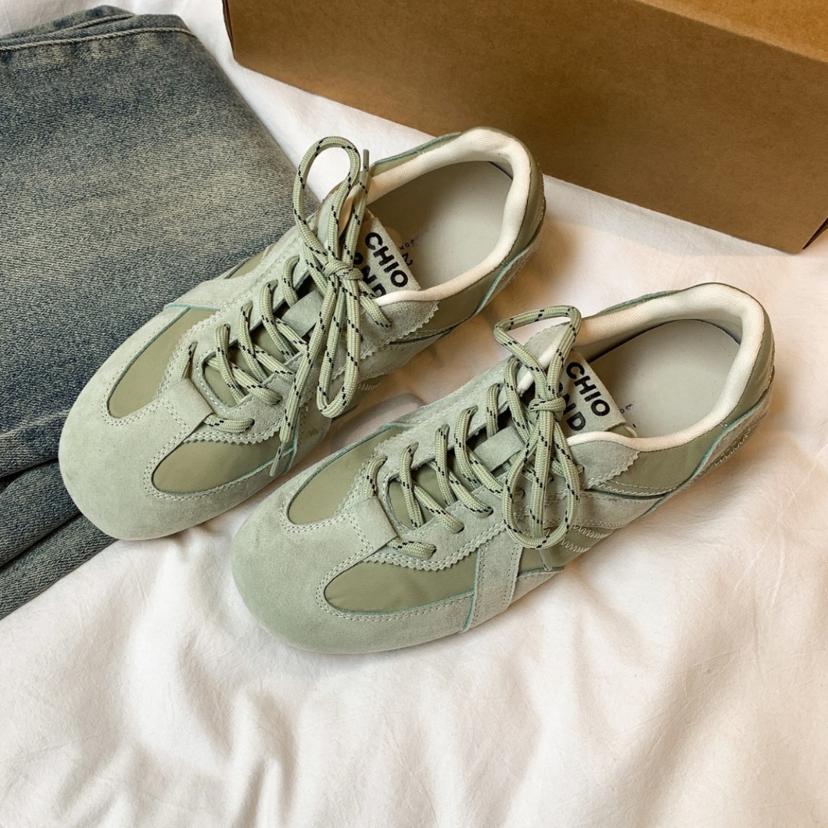 马速主义2025新款小众设计ins潮萌爪鞋女春厚底运动鞋休闲大头鞋详情8