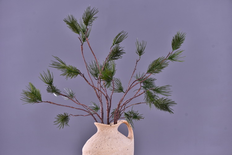 Wholesale of original factory imitation pine needles, home furnishing mall, wedding Zen-themed imitation plant decorative items, imitation pine branches pic 12
